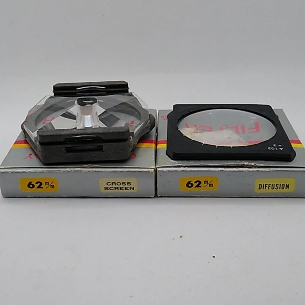 Like New Quantaray, Cokin, and Tiffen Camera Filter Lot